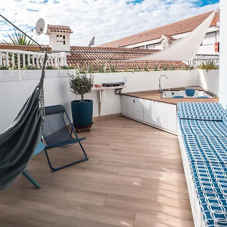 Apartment Wow With Private Jacuzzi And 2 Terraces In Christianos